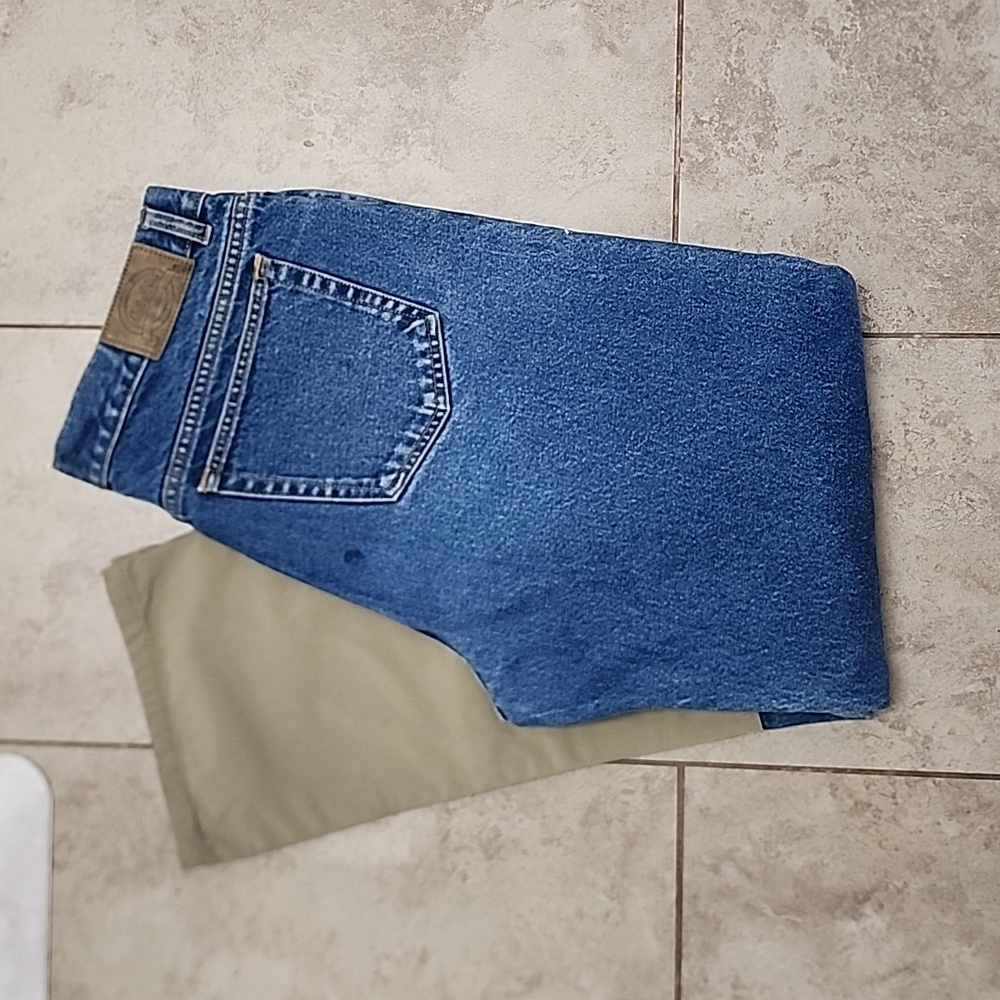 Cabela's Roughneck Upland Jeans for Men - Indigo Denim -